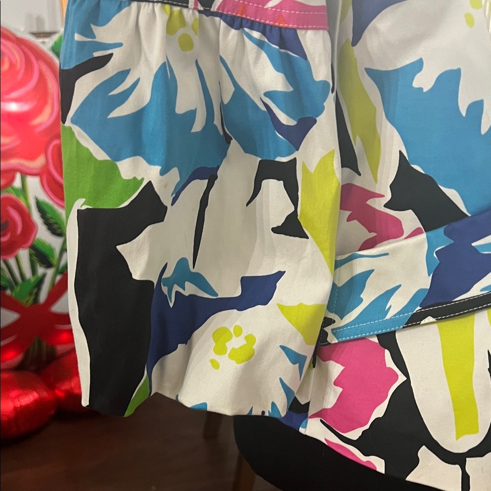 Cache Multicolor Floral Teddy Jacket - image 10